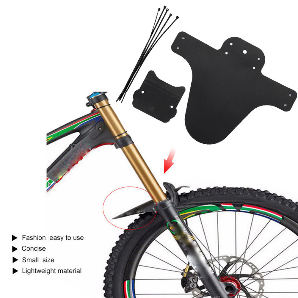 Cycling Commute In Rain - 2 set di parafanghi robusti per
