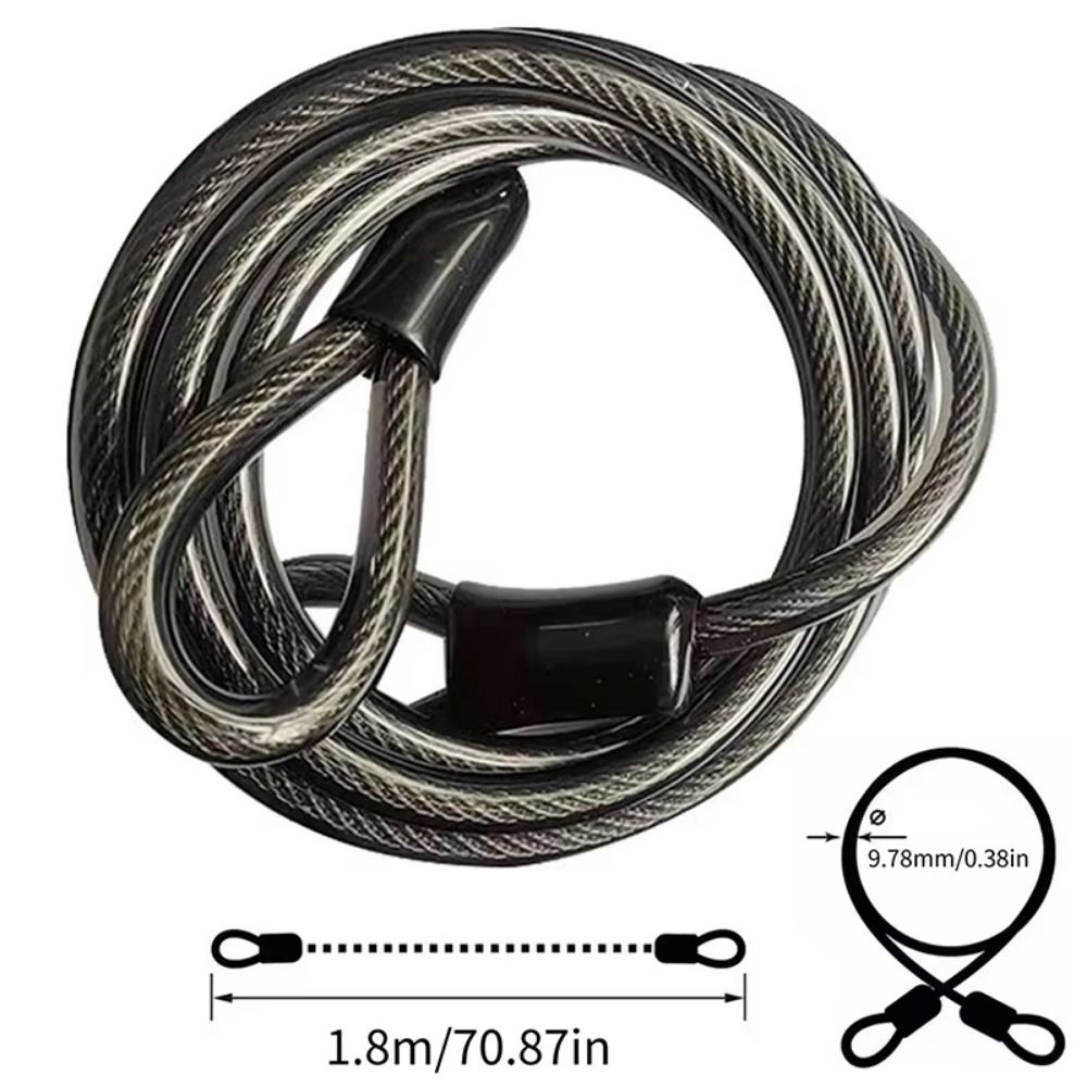 Cavo antifurto per biciclette, - Cable Lock Flexible recensione e prezzo